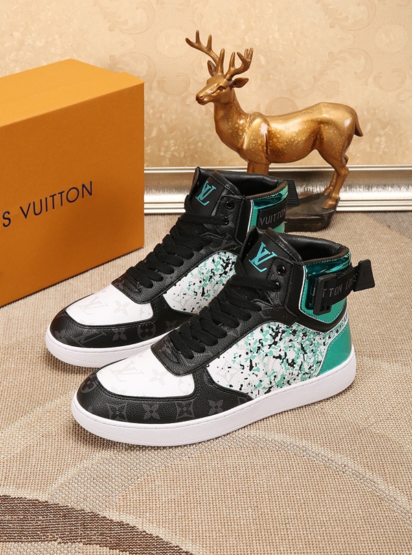 ルイヴィトン靴素材ディテール